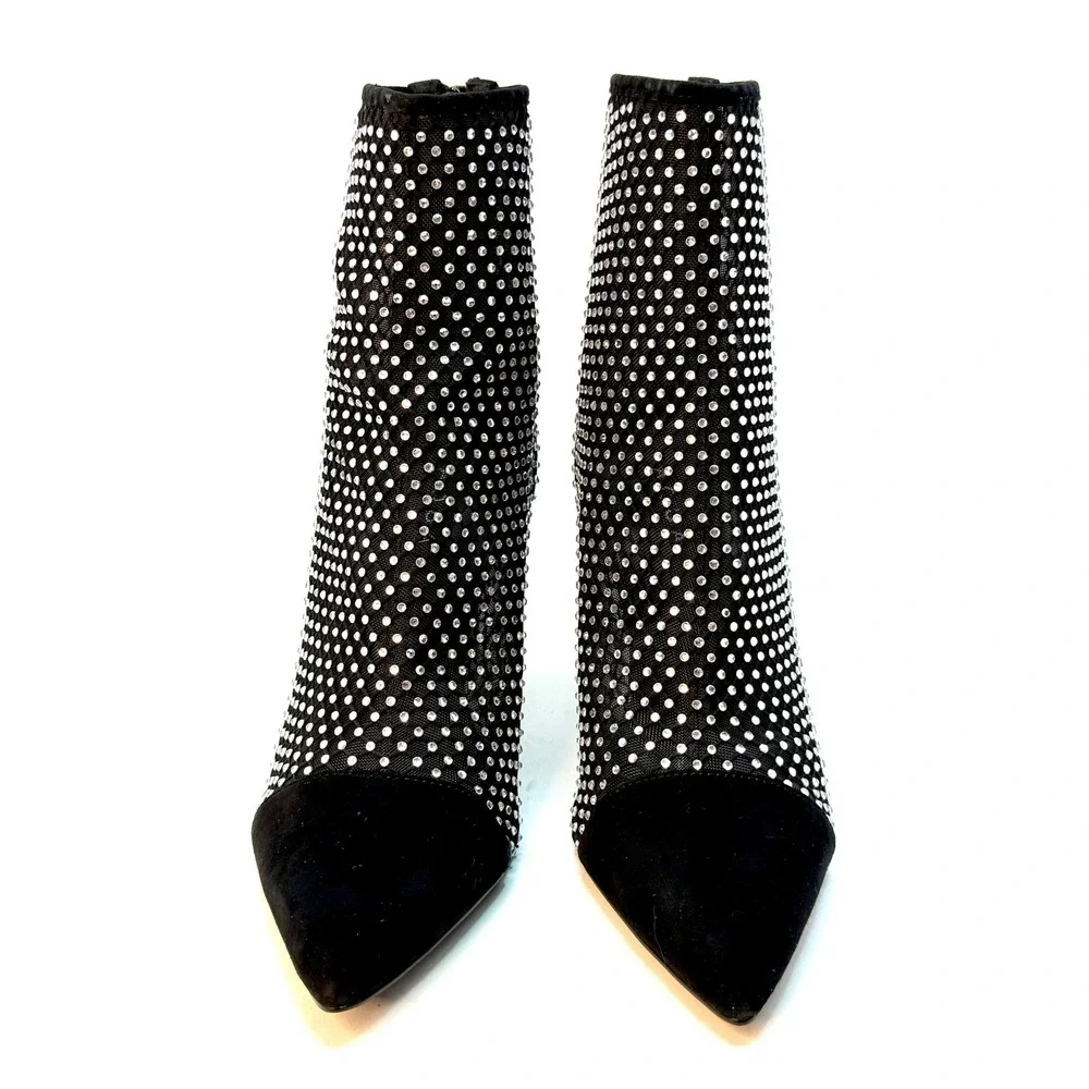 AQUA Women's Lyssa Booties Boots Black Size 8 NWT/BOX